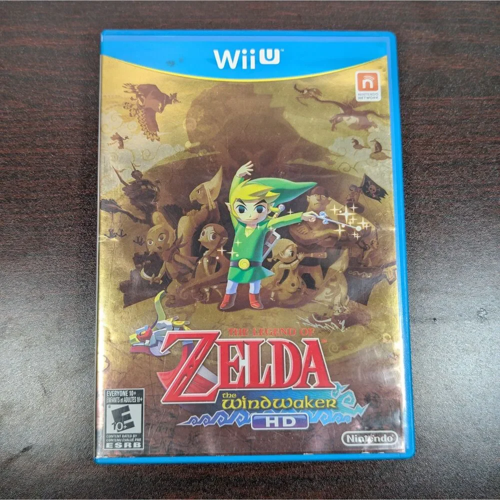 The Legend of Zelda Wind Waker HD Wii U Complete CIB Tested Authentic Nintendo